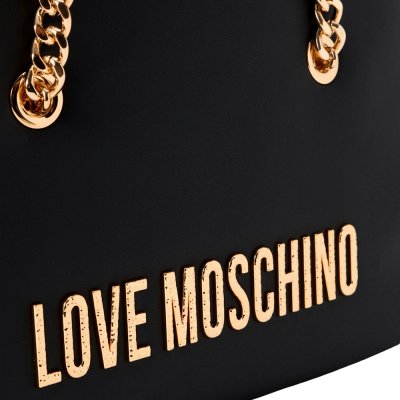 THE BOLD LOVE HAMMERED SHOPPING BAG